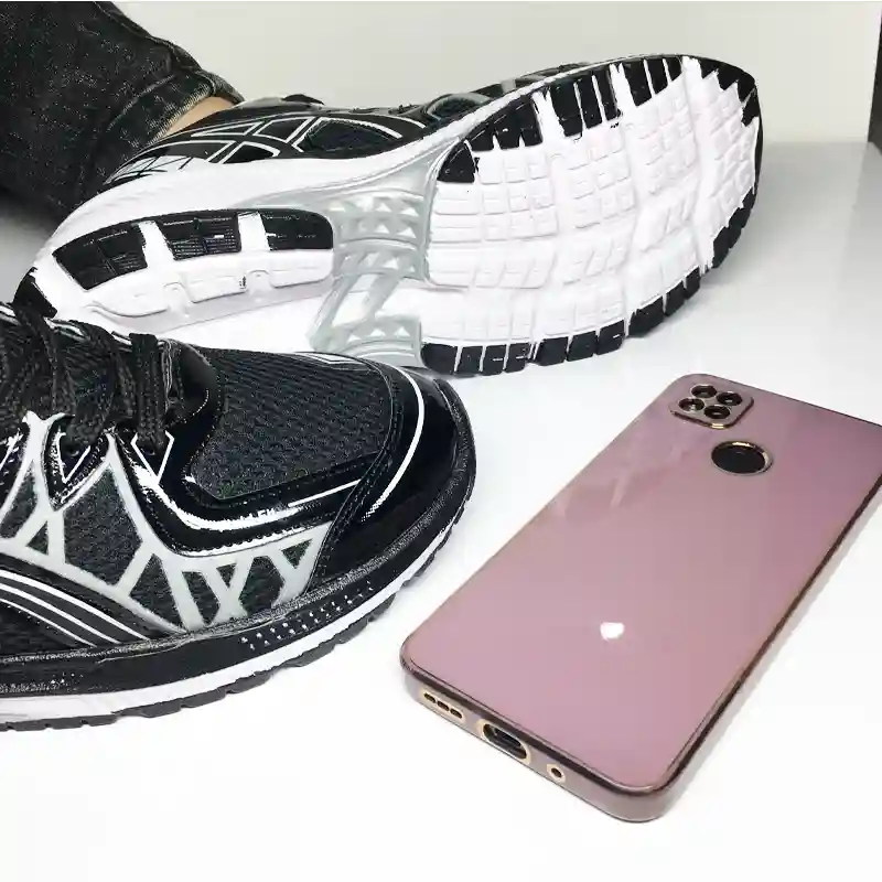 کتونی ورزشی پیاده روی مدل اسیکس kayano 20 مشکی سفید کد 113